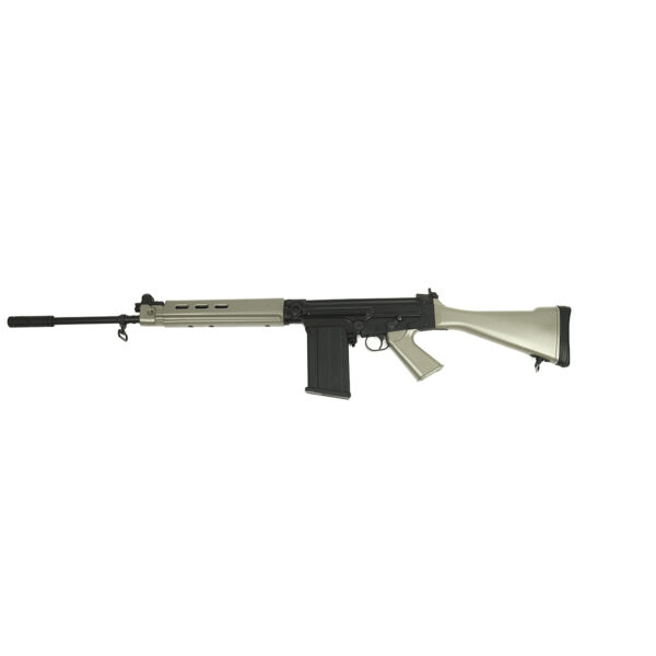 DS Arms SA58 FAL 21" Traditional Profile Barrel, 7.62x51mm Fixed Stock Rifle, Flat Dark Earth Furniture - Image 3