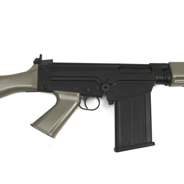 DS Arms SA58 FAL 21" Traditional Profile Barrel, 7.62x51mm Fixed Stock Rifle, Flat Dark Earth Furniture - Image 12