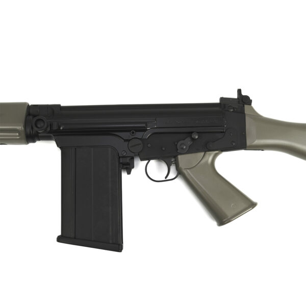 DS Arms SA58 FAL 21" Traditional Profile Barrel, 7.62x51mm Fixed Stock Rifle, Flat Dark Earth Furniture - Image 5
