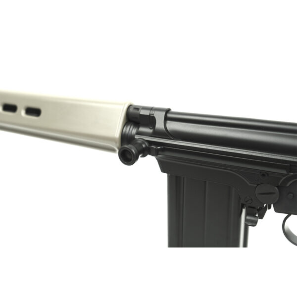 DS Arms SA58 FAL 21" Traditional Profile Barrel, 7.62x51mm Fixed Stock Rifle, Flat Dark Earth Furniture - Image 7