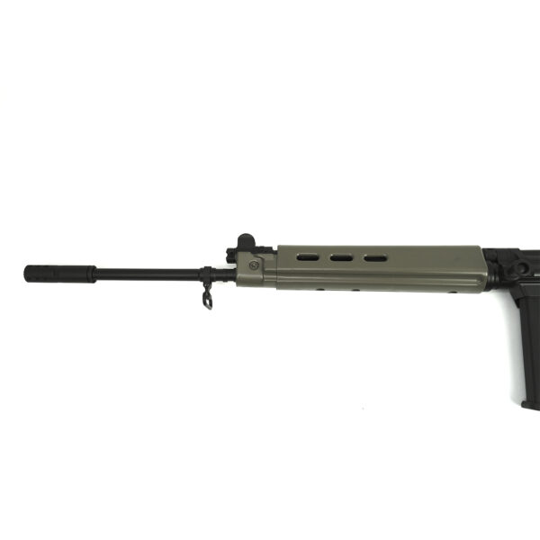 DS Arms SA58 FAL 21" Traditional Profile Barrel, 7.62x51mm Fixed Stock Rifle, Flat Dark Earth Furniture - Image 8