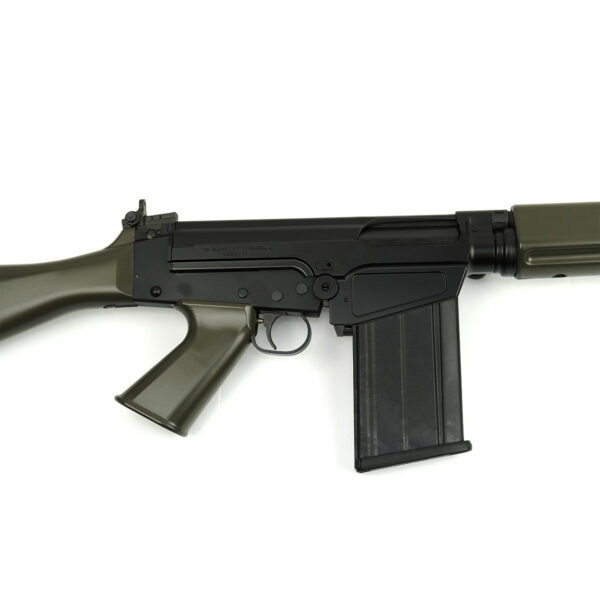 DS Arms SA58 FAL 21" Traditional Profile Barrel, 7.62x51mm Fixed Stock Rifle, OD Green Furniture - Image 9