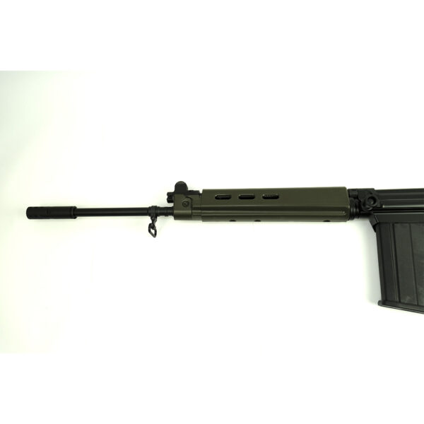 DS Arms SA58 FAL 21" Traditional Profile Barrel, 7.62x51mm Fixed Stock Rifle, OD Green Furniture - Image 8