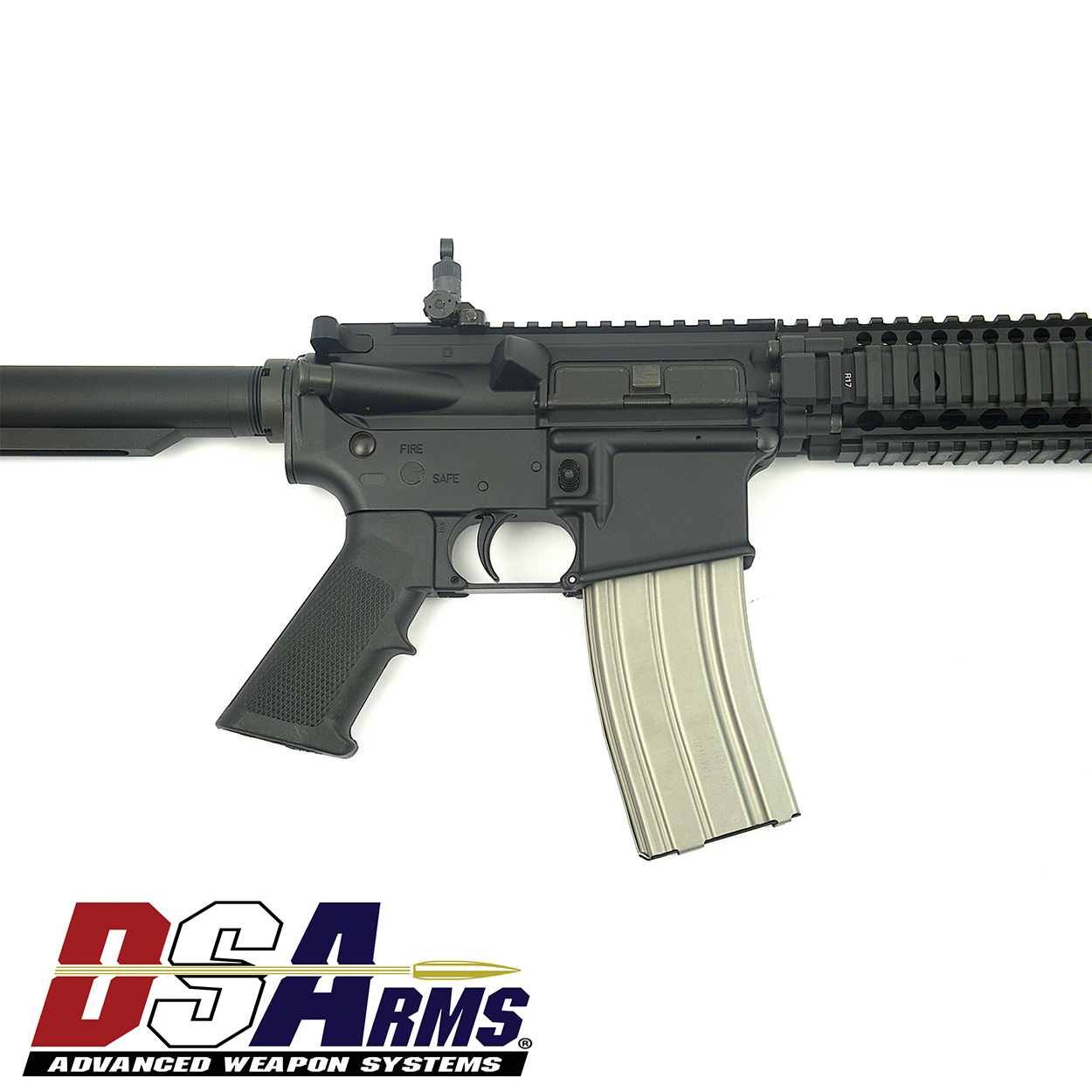 DSA ZM4 AR15 MK18 Clone Pistol - Daniel Defense Handguard - Knight's Armament Sights - Image 8
