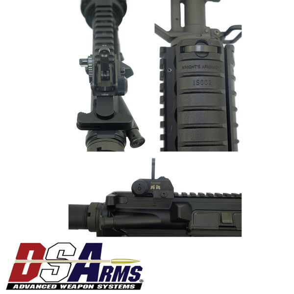 DSA ZM4 AR15 MK18 Clone Pistol - Knight's Armament RAS Handguard