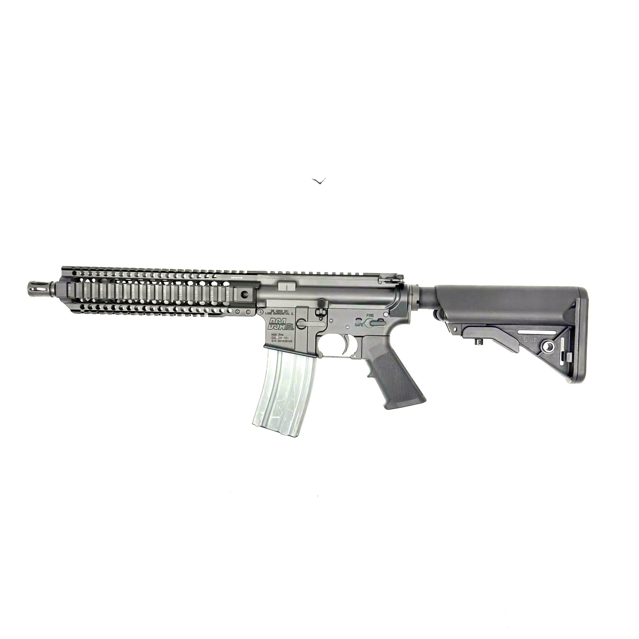 DSA DEF-15 AR Rifle - Semi Auto Only - Caliber .223 REM - 10.5" Barrel - Export Sales Only